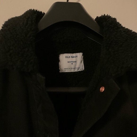 Black Jean Jacket for Women - Picture 5 of 6